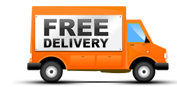 Free_Delivery-Orange-Truck-Icon